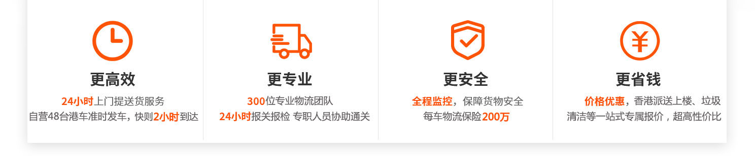 深圳到香港物流,香港物流專線,東勝物流服務優勢